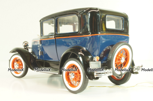 Ford Model A Tudor 1930, blue, Franklin Mint 1:24
