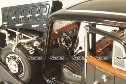 Horch 851 Pullman 1935, black, 32109, Ricko 1:18