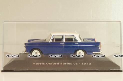 Morris Oxford Series VI 1970, blue/white roof, Altaya 1:43 Уценка!