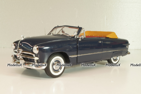 Ford Convertible 1949, dark blue, Franklin Mint 1:24