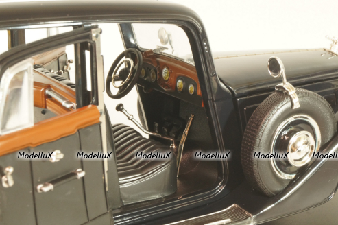 Horch 851 Pullman 1935, black, 32109, Ricko 1:18