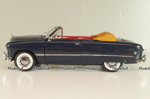 Ford Convertible 1949, dark blue, Franklin Mint 1:24