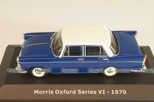 Morris Oxford Series VI 1970, blue/white roof, Altaya 1:43 Уценка!