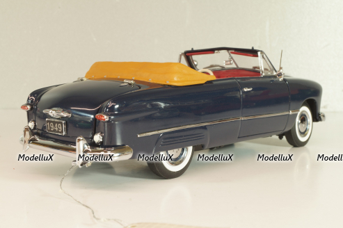 Ford Convertible 1949, dark blue, Franklin Mint 1:24