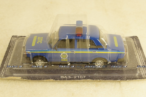 Ваз-2107 Жигули Державтоінспекція, Автомобиль на службе 1:43