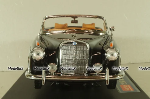Mercedes-Benz 220 SE Cabriolet 1958, black, 3553, Sun Star 1:18
