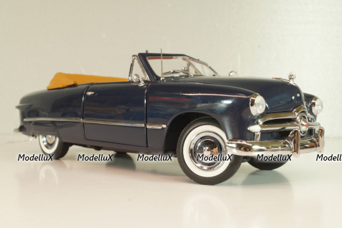Ford Convertible 1949, dark blue, Franklin Mint 1:24