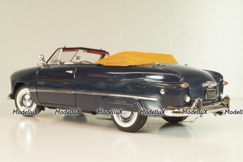 Ford Convertible 1949, dark blue, Franklin Mint 1:24
