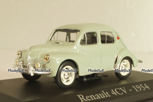 Renault 4CV 1954, olive, Altaya 1:43 Уценка!