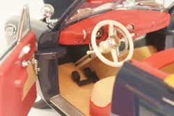 Ford Convertible 1949, dark blue, Franklin Mint 1:24