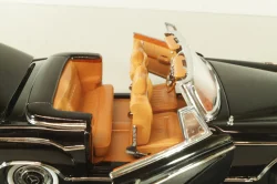 Mercedes-Benz 220 SE Cabriolet 1958, black, 3553, Sun Star 1:18