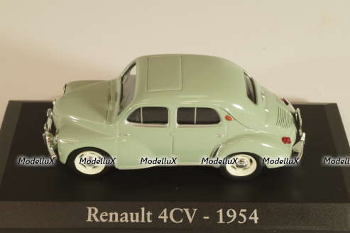 Renault 4CV 1954, olive, Altaya 1:43 Уценка!