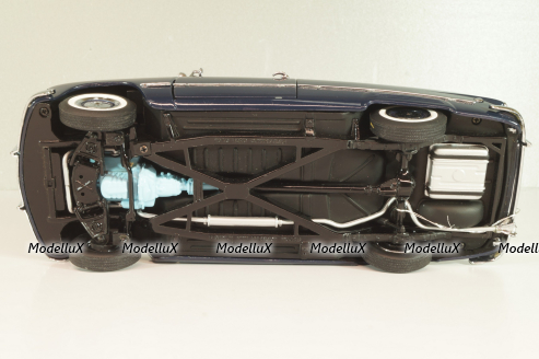 Ford Convertible 1949, dark blue, Franklin Mint 1:24