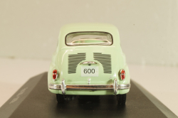 Fiat 600 1957, light green, Altaya 1:43