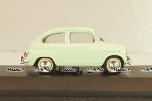 Fiat 600 1957, light green, Altaya 1:43