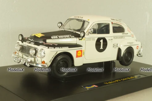 Volvo PV 544 East African Safari Rally 1965, white, 08922, Revell 1:18
