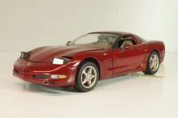 Chevrolet Corvette Coupe (C4) 50th Anniversary 1996, red, B11C471, Franklin Mint 1:24