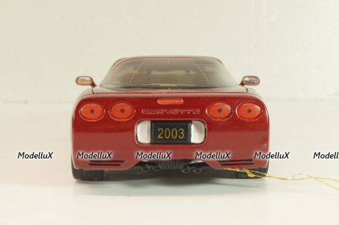Chevrolet Corvette Coupe (C4) 50th Anniversary 1996, red, B11C471, Franklin Mint 1:24