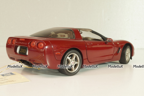 Chevrolet Corvette Coupe (C4) 50th Anniversary 1996, red, B11C471, Franklin Mint 1:24