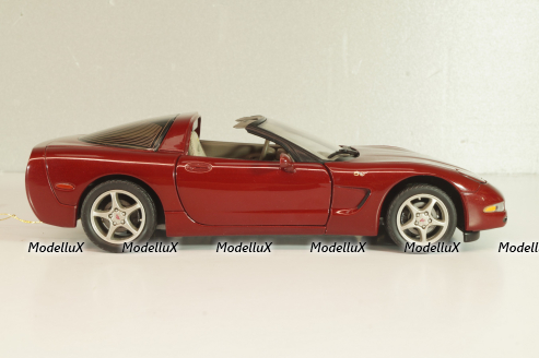 Chevrolet Corvette Coupe (C4) 50th Anniversary 1996, red, B11C471, Franklin Mint 1:24