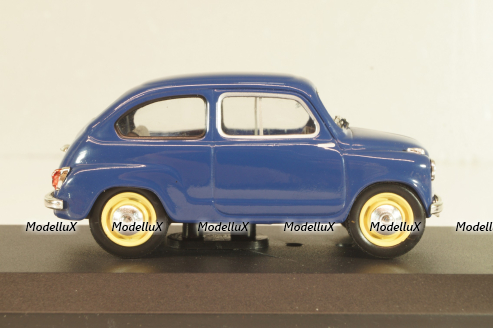 Fiat 600 1957, blue, Altaya 1:43 Уценка!