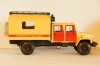 Audi A6 C6 Avant 2004 red 1344 pcs, Minichamps 1:43