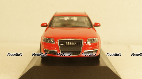 Audi A6 C6 Avant 2004 red 1344 pcs, Minichamps 1:43