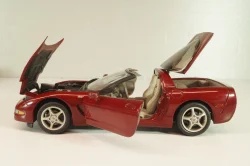 Chevrolet Corvette Coupe (C4) 50th Anniversary 1996, red, B11C471, Franklin Mint 1:24