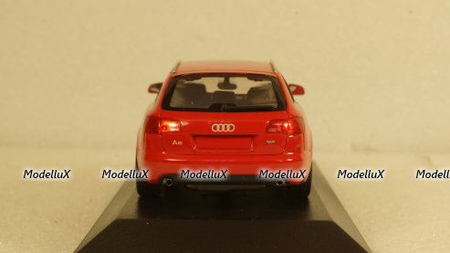 Audi A6 C6 Avant 2004 red 1344 pcs, Minichamps 1:43