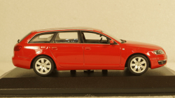 Audi A6 C6 Avant 2004 red 1344 pcs, Minichamps 1:43