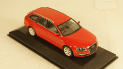 Audi A6 C6 Avant 2004 red 1344 pcs, Minichamps 1:43