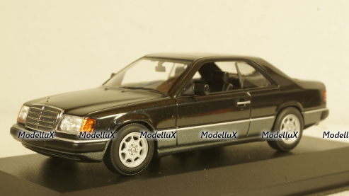 Mercedes 320CE (С124) Black Metallic, Maxichamps 1:43