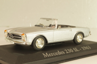 Mercedes-Benz 230 SL 1963, silver, Altaya 1:43