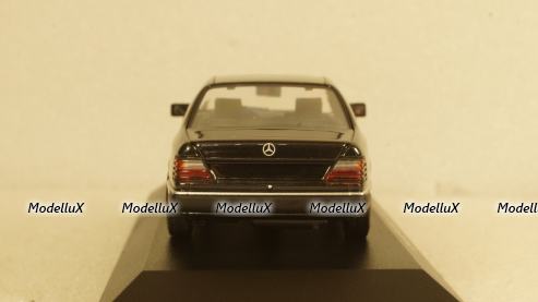 Mercedes 320CE (С124) Black Metallic, Maxichamps 1:43