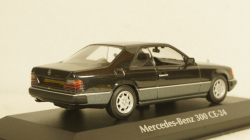 Mercedes 320CE (С124) Black Metallic, Maxichamps 1:43