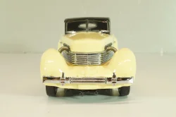 Cord 812 Phaeton Coupe yellow, 1937, Franklin Mint 1:24