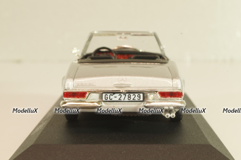 Mercedes-Benz 230 SL 1963, silver, Altaya 1:43