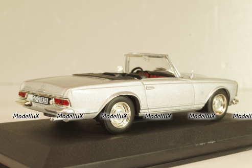 Mercedes-Benz 230 SL 1963, silver, Altaya 1:43