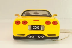 Chevrolet Corvette Z06 (C5) 50th Anniversary 2003, yellow, B11C474, Franklin Mint 1:24