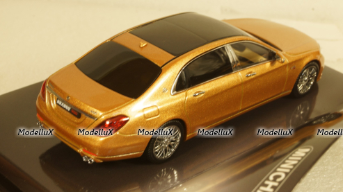 Mercedes Maybach S600 2016 gold  300 pcs, Minichamps 1:43