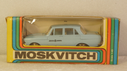 Москвич-412, такси, А2 Март 1984г. Тантал/Радон 1:43