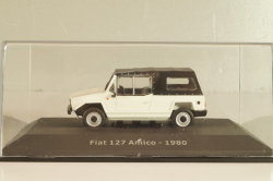 Fiat 127 Amico 1980 white/black, Altaya 1:43