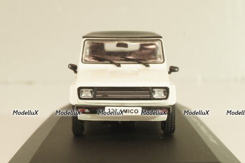 Fiat 127 Amico 1980 white/black, Altaya 1:43