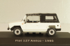 Fiat 127 Amico 1980 white/black, Altaya 1:43