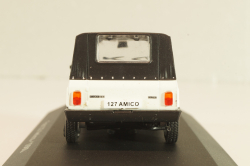 Fiat 127 Amico 1980 white/black, Altaya 1:43