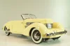 Cord 812 Phaeton Coupe yellow, 1937, Franklin Mint 1:24