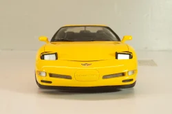 Chevrolet Corvette Z06 (C5) 50th Anniversary 2003, yellow, B11C474, Franklin Mint 1:24