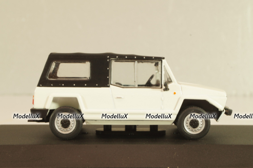 Fiat 127 Amico 1980 white/black, Altaya 1:43