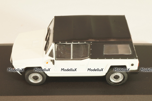 Fiat 127 Amico 1980 white/black, Altaya 1:43