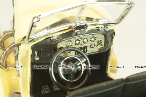 Cord 812 Phaeton Coupe yellow, 1937, Franklin Mint 1:24